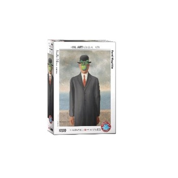 Puzzle Eurographics - Rene Magritte, Son of man, 1000 piese Puzzle Eurographics - Rene Magritte, Son of man, 1000 piese