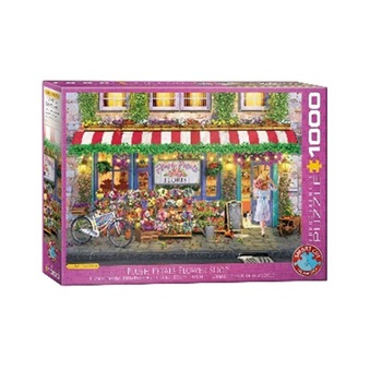 Puzzle Eurographics - Plush petals florist P. Normand, 1000 piese Puzzle Eurographics - Plush petals florist P. Normand, 1000 piese