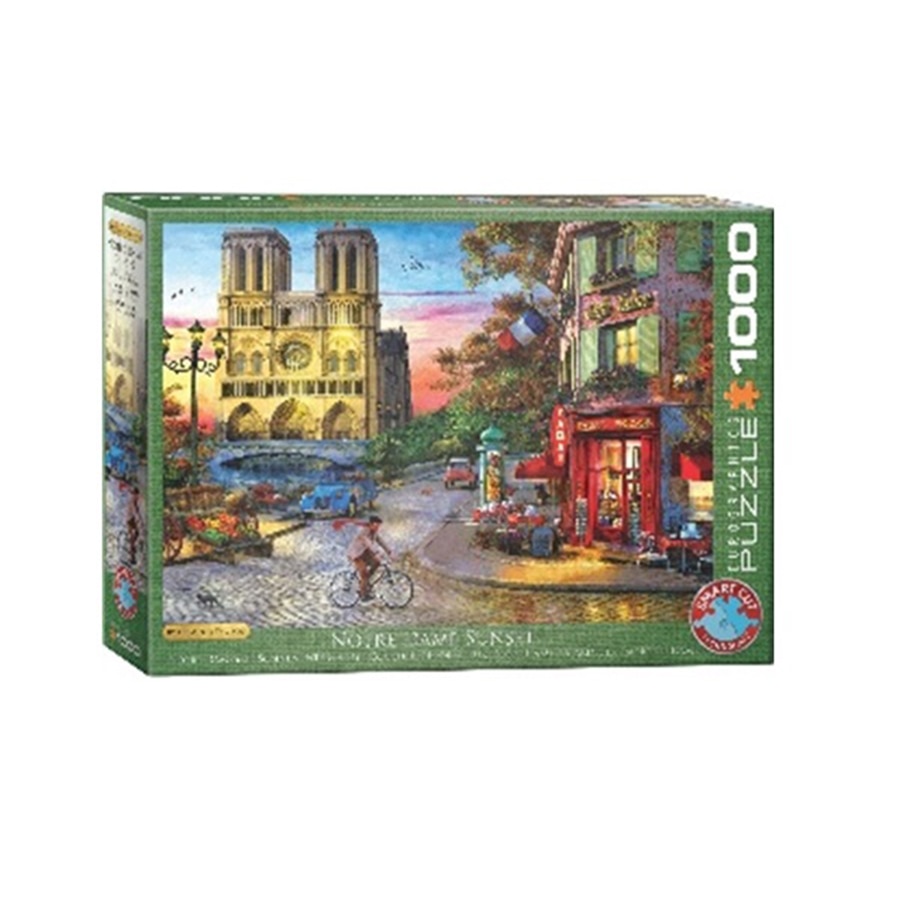 Puzzle Eurographics - Dominic Davison, Notre Dame, 1000 piese