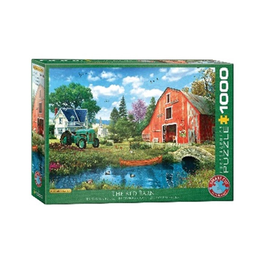 Puzzle Eurographics - Dominic Davison, The red barn, 1000 piese