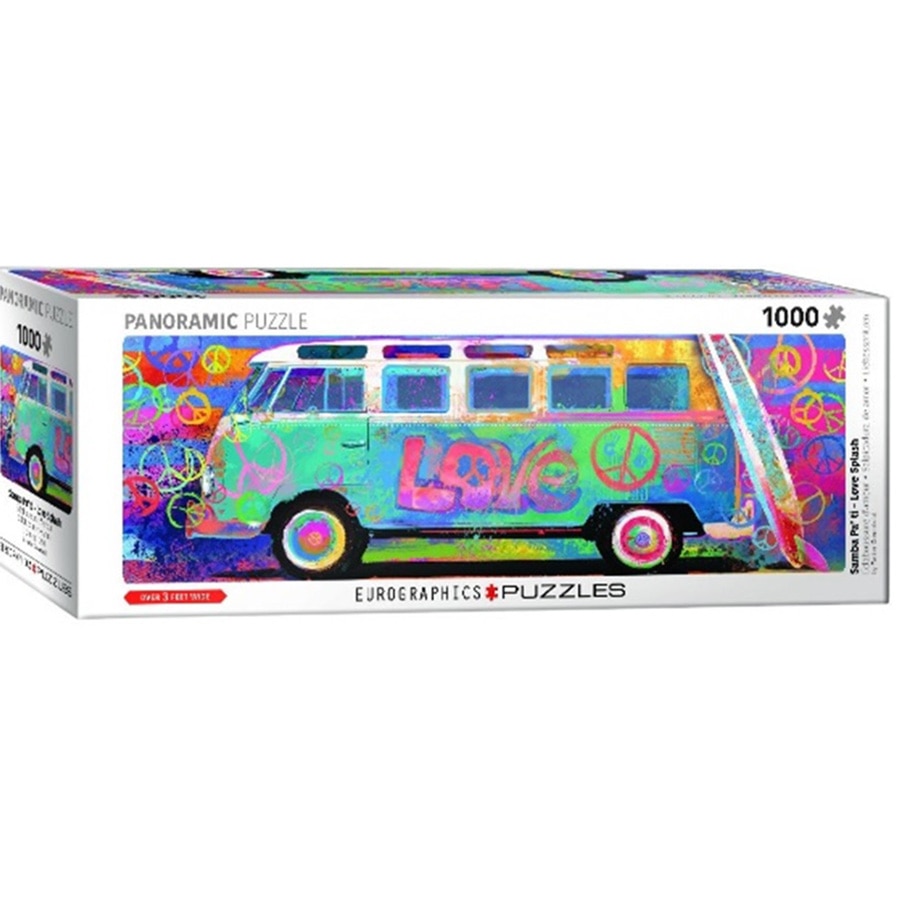 Puzzle Eurographics - VW Love splash, 1000 piese