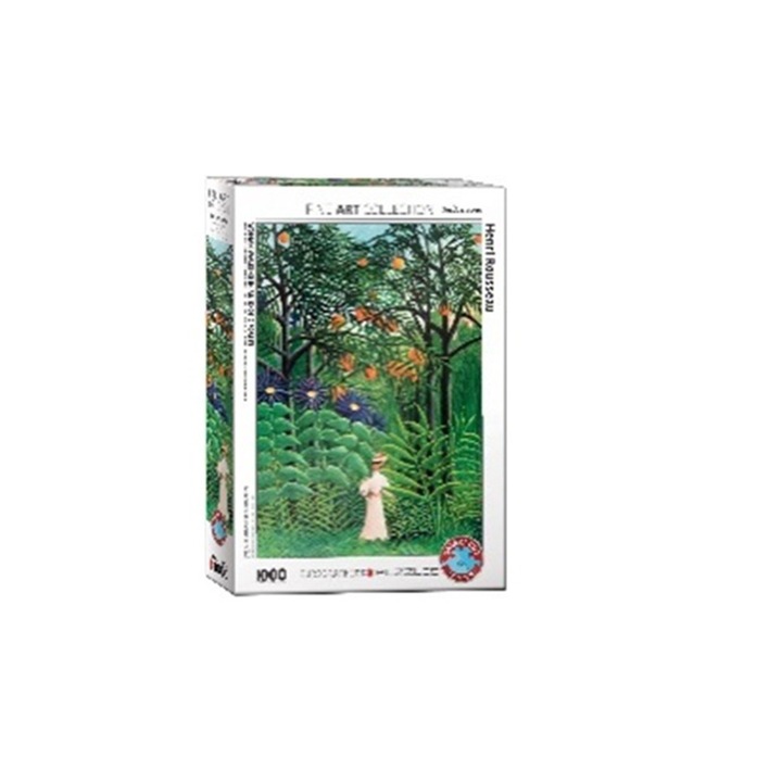 Пъзел Eurographics - Henri Rousseau, Women in an Exotic Forest, 1000 части