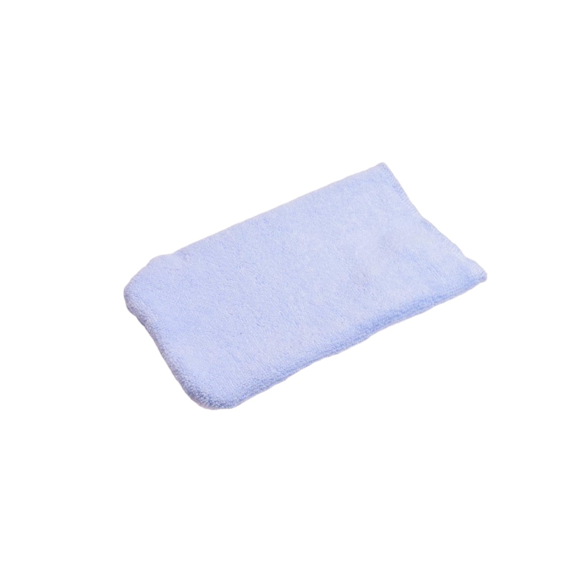 Manusa frotir bambus 100% bleu 12x21 cm