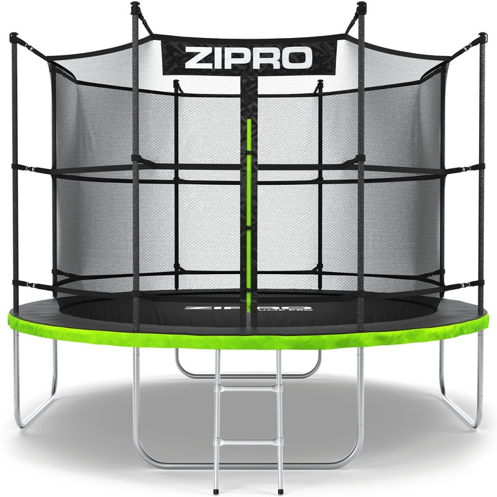 Батут Zipro Jump Pro, С предпазна мрежа, 312 см