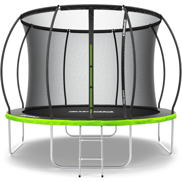 Батут Zipro Jump Pro Premium, С предпазна мрежа, 312 см