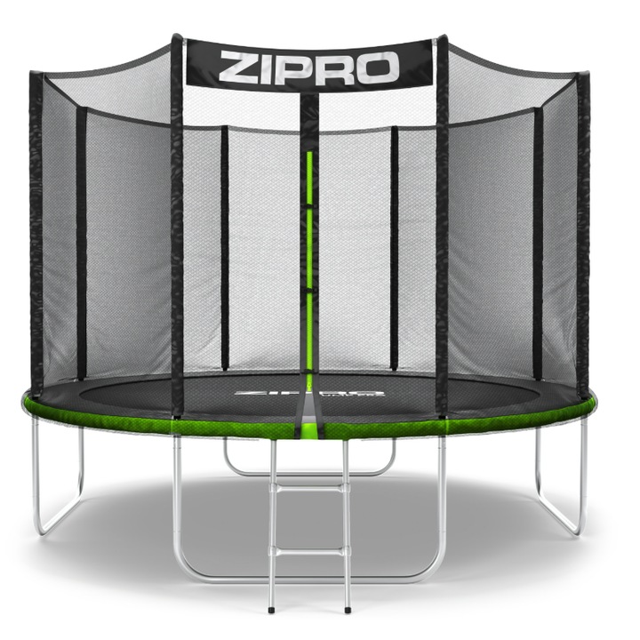 Trambulina Zipro Jump Pro, cu plasa de protectie exterioara, 312 cm
