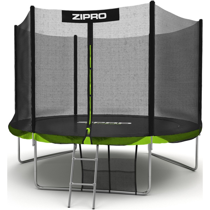Trambulina Zipro Jump Pro, cu plasa de protectie exterioara, 312 cm