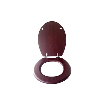 Capac WC universal din MDF, Nichita Impex, wenge, 42 x 36 cm Capac WC universal din MDF, Nichita Impex, wenge, 42 x 36 cm