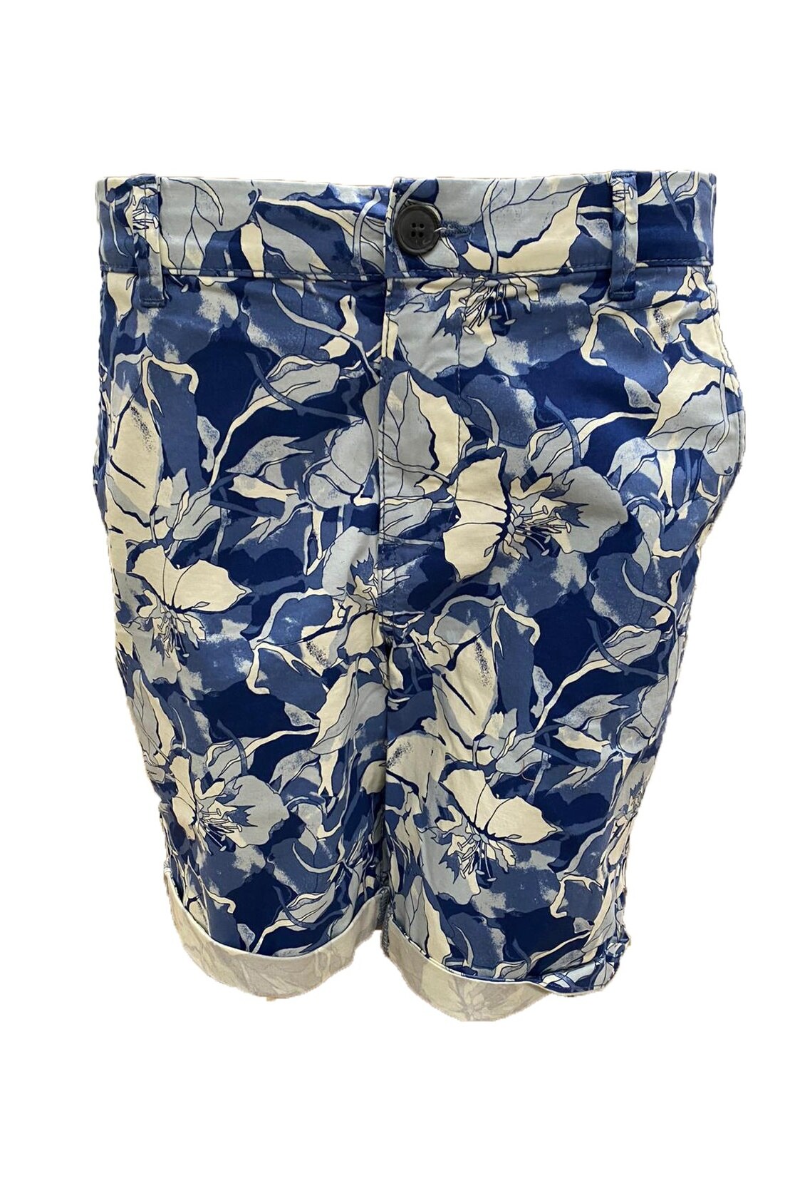 Pantaloni scurti, Selected Homme, 16067683, Alb/Albastru, S