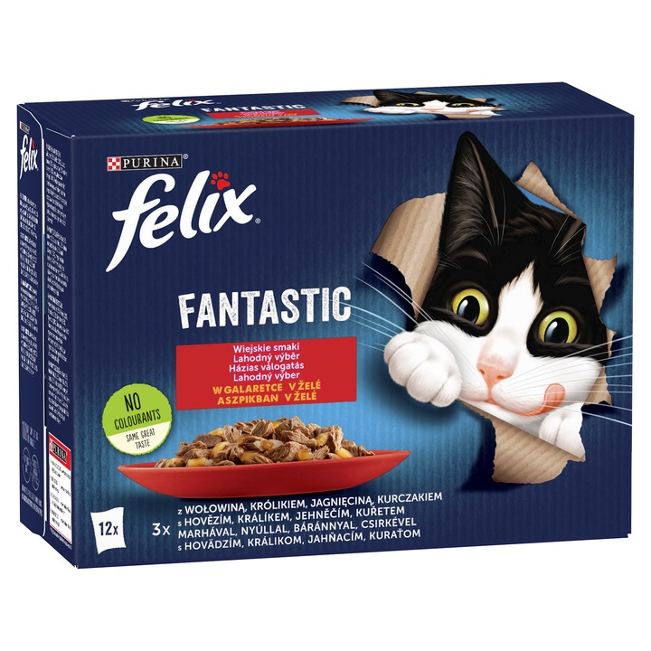 Hrana pentru pisici, Felix, 12x85 g