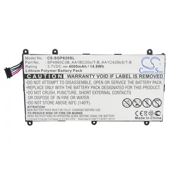 Baterie pentru tablet SAMSUNG SGP620SL 3,7V 4000mAh LiPo Cameron Sino Baterie pentru tablet SAMSUNG SGP620SL 3,7V 4000mAh LiPo Cameron Sino