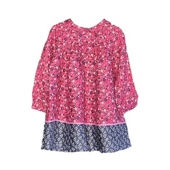 Rochie fete multicolor, imprimeu floral, Chicco Rochie fete multicolor, imprimeu floral, Chicco