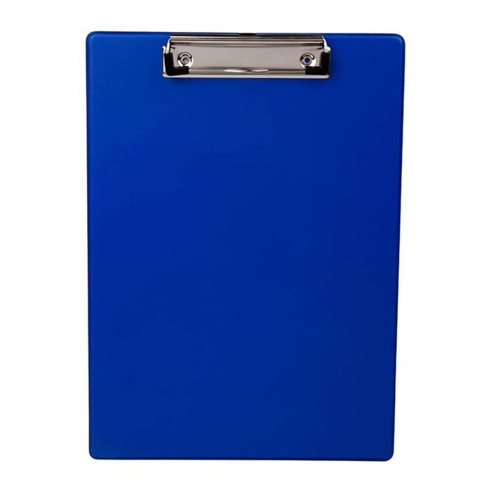 Clipboard Simplu A4 Deli Start, Material Plastic Albastru