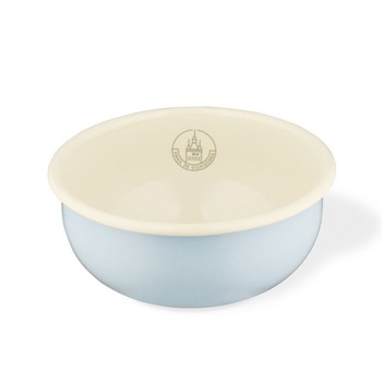 Bol clasic Email de Sighisoara, 0.75 L, Ø14 cm x 6.8 cm, Albastru pastel Bol clasic Email de Sighisoara, 0.75 L, Ø14 cm x 6.8 cm, Albastru pastel