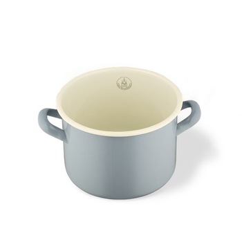 Oala Email de Sighisoara, 3 L, Ø18 cm x 13.8 cm, Gri Oala Email de Sighisoara, 3 L, Ø18 cm x 13.8 cm, Gri