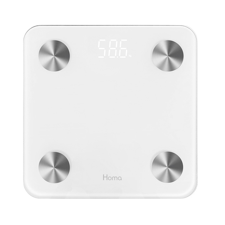 Везна електронна HOMA HS-180BT, Бяла
