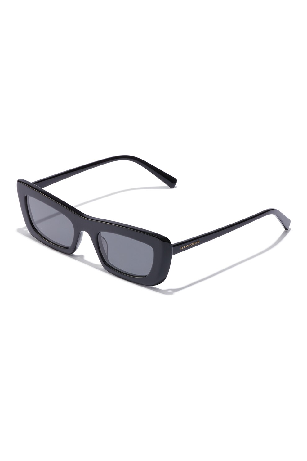 Hawkers, Ochelari de soare dreptunghiulari Tadao, Negru, 50-20-140 Standard