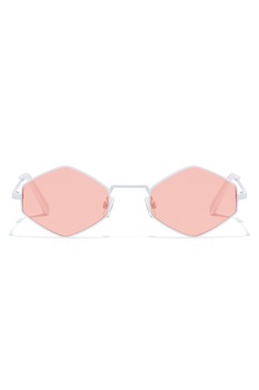 Hawkers, Ochelari de soare hexagonali unisex Vudoo, Argintiu, 52-23-134 Standard Hawkers, Ochelari de soare hexagonali unisex Vudoo, Argintiu, 52-23-134 Standard