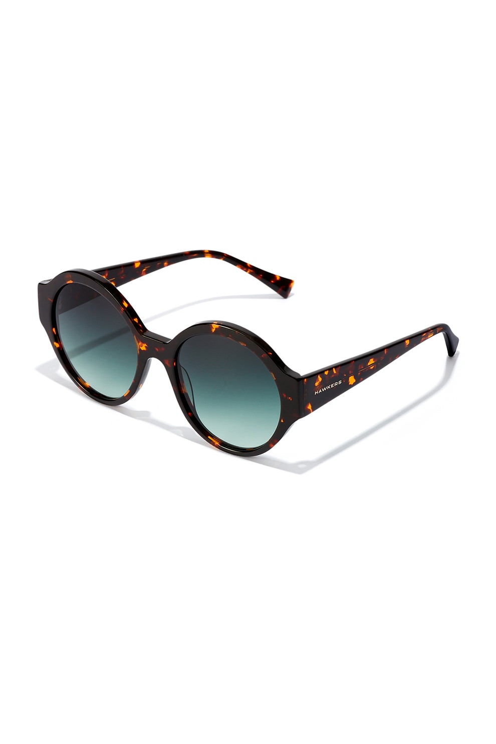 Hawkers, Ochelari de soare rotunzi unisex cu lentil in degrade Kate, Maro, 54-19-140 Standard