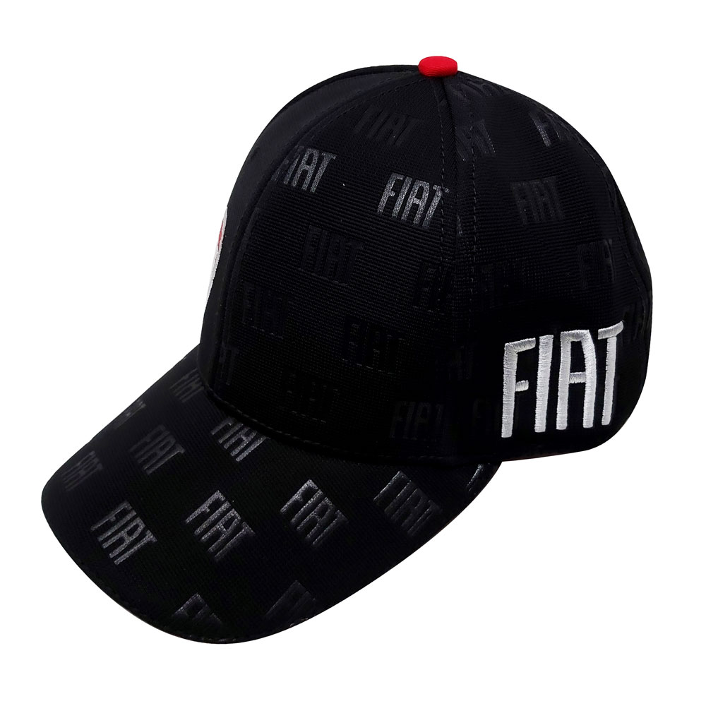 Palarie Oficiala Fiat Viziera Curbata, Negru