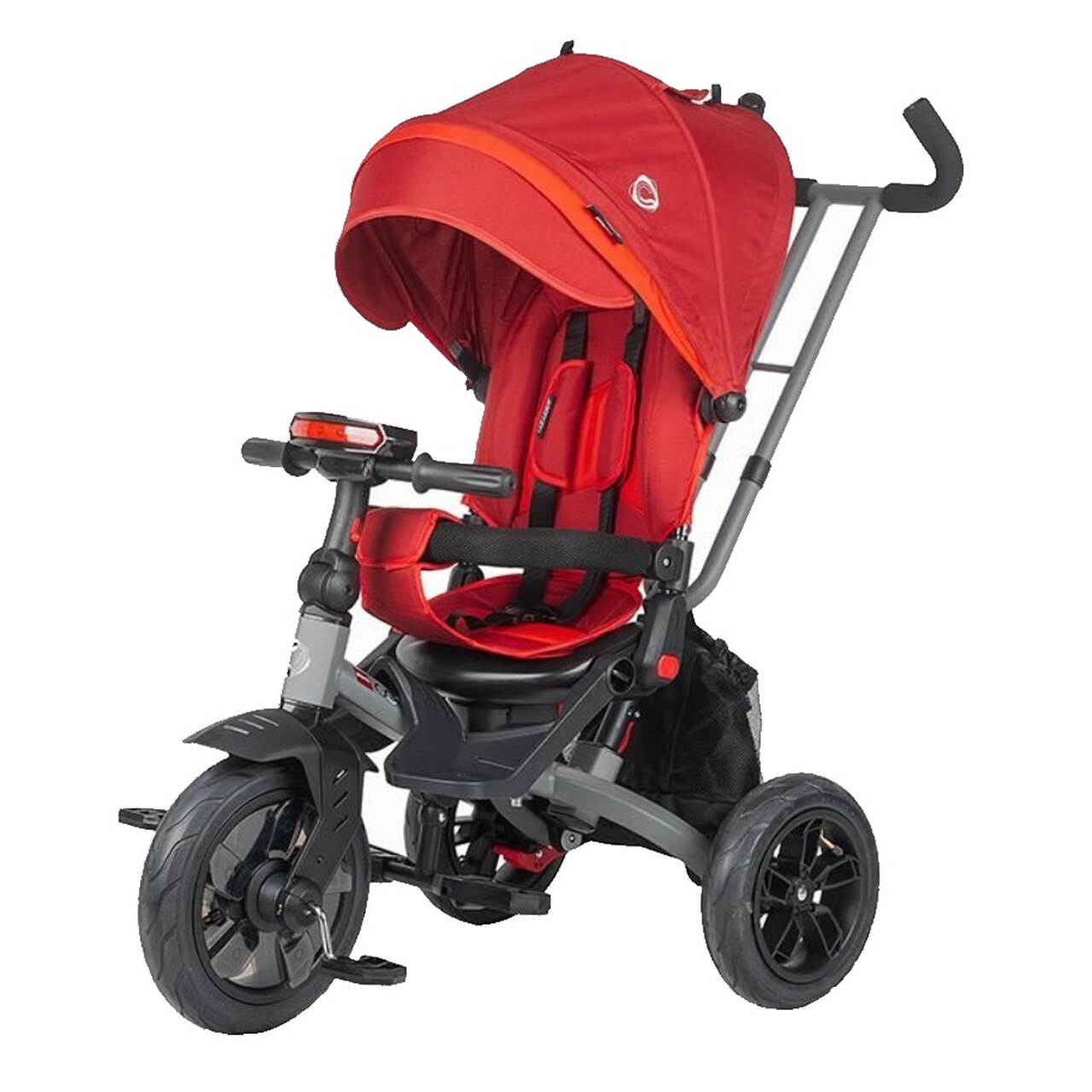 Tricicleta multifunctionala Coccolle Pianti Ruby Red