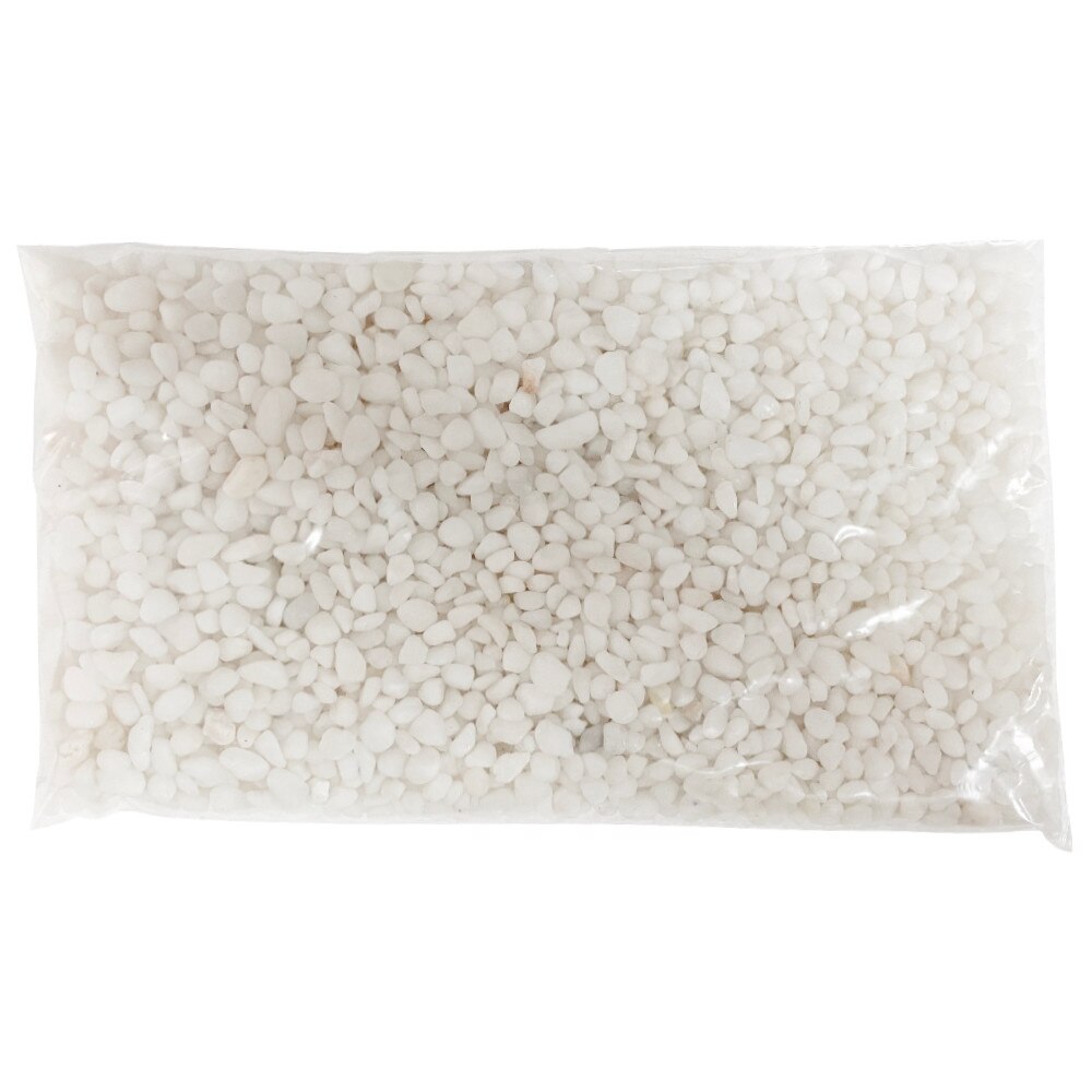 Pietris alb acvariu granulatie 4 - 5 mm cantitate 1 kg