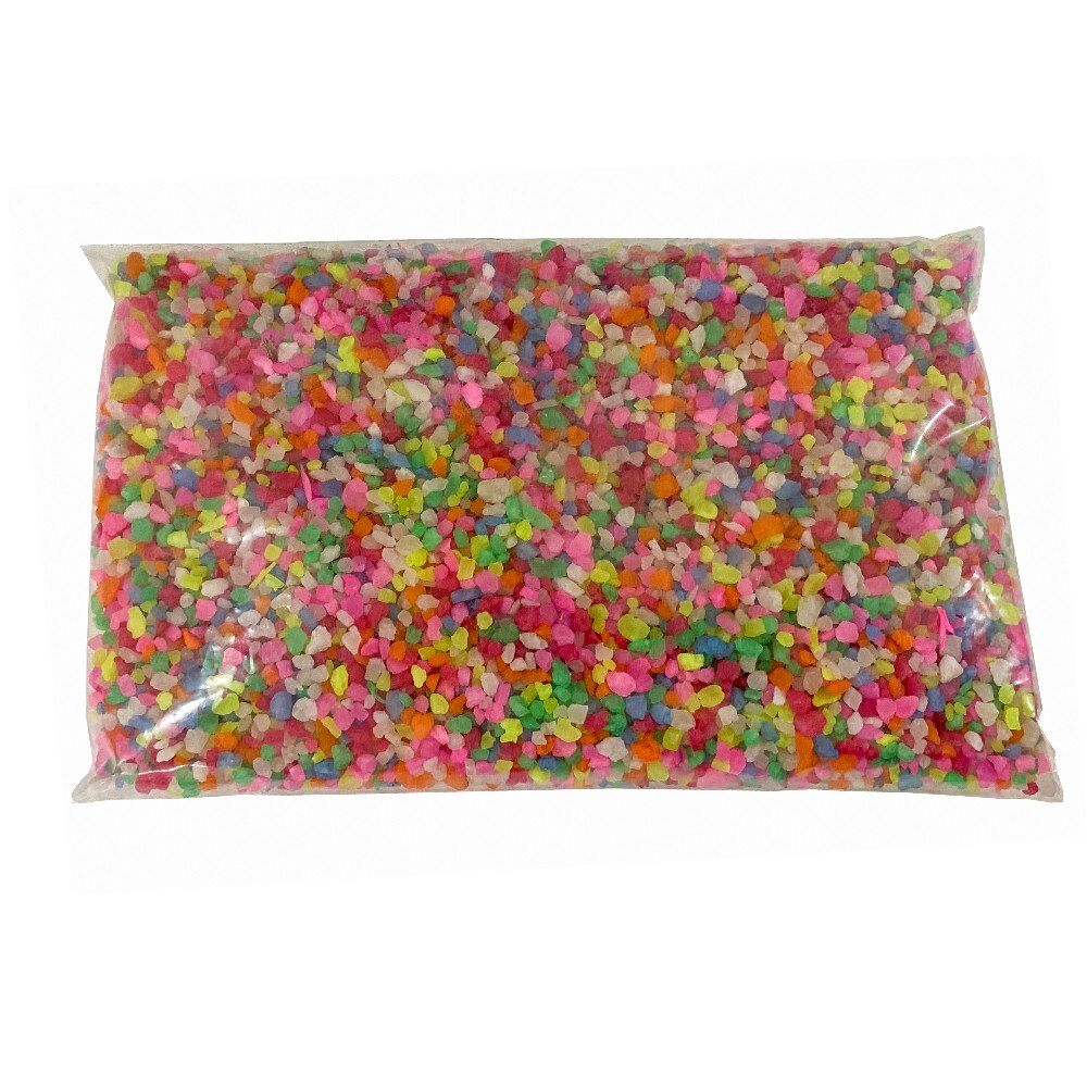 Pietris color mix pentru acvariu High Class Colour Sand 1 Kg
