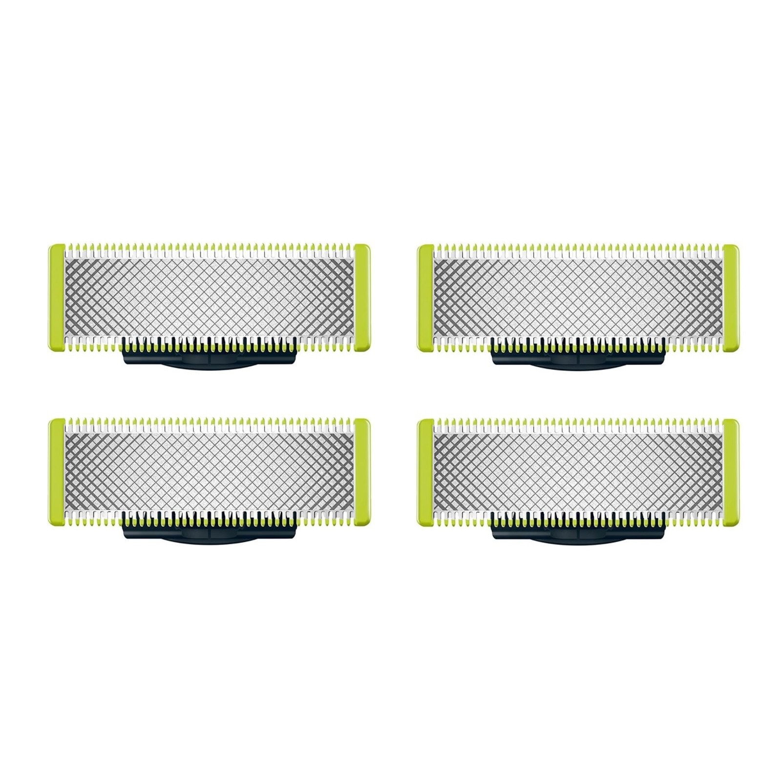 Set 4 Rezerve OneBlade, compatibil OneBlade si OneBladePro, Verde