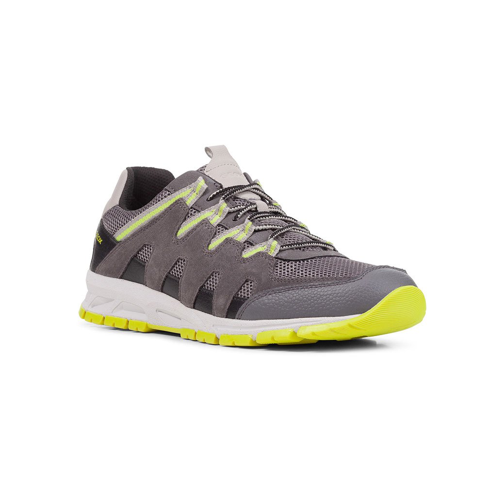 Tenisi barbati, Geox Delray, Gri, Gri, 41