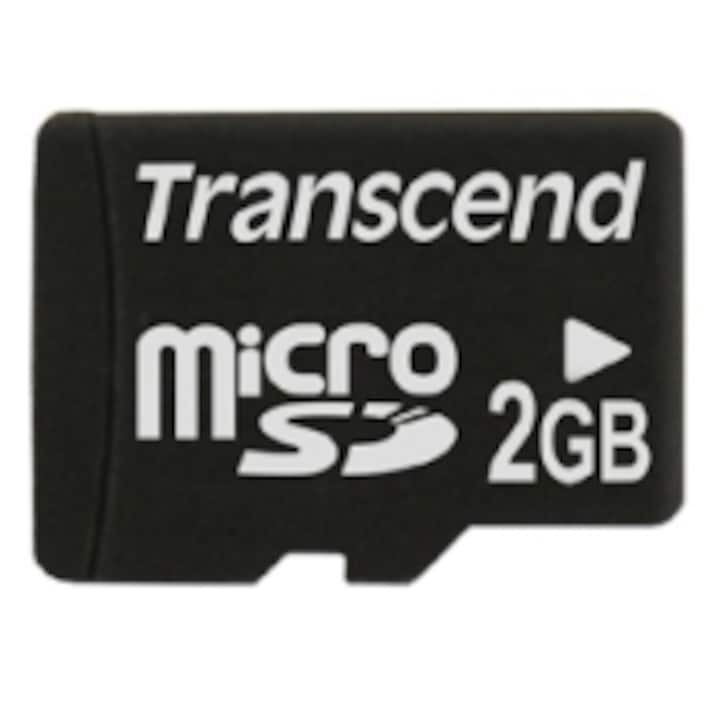 Card memorie Transcend 2GB microSD, fara adaptor