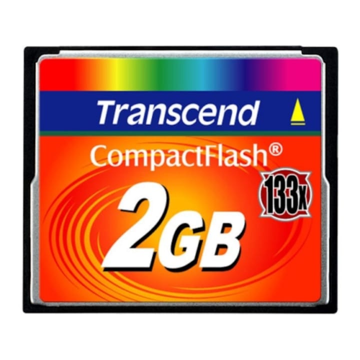 Карта памет Transcend Compact Flash 2GB, 133X