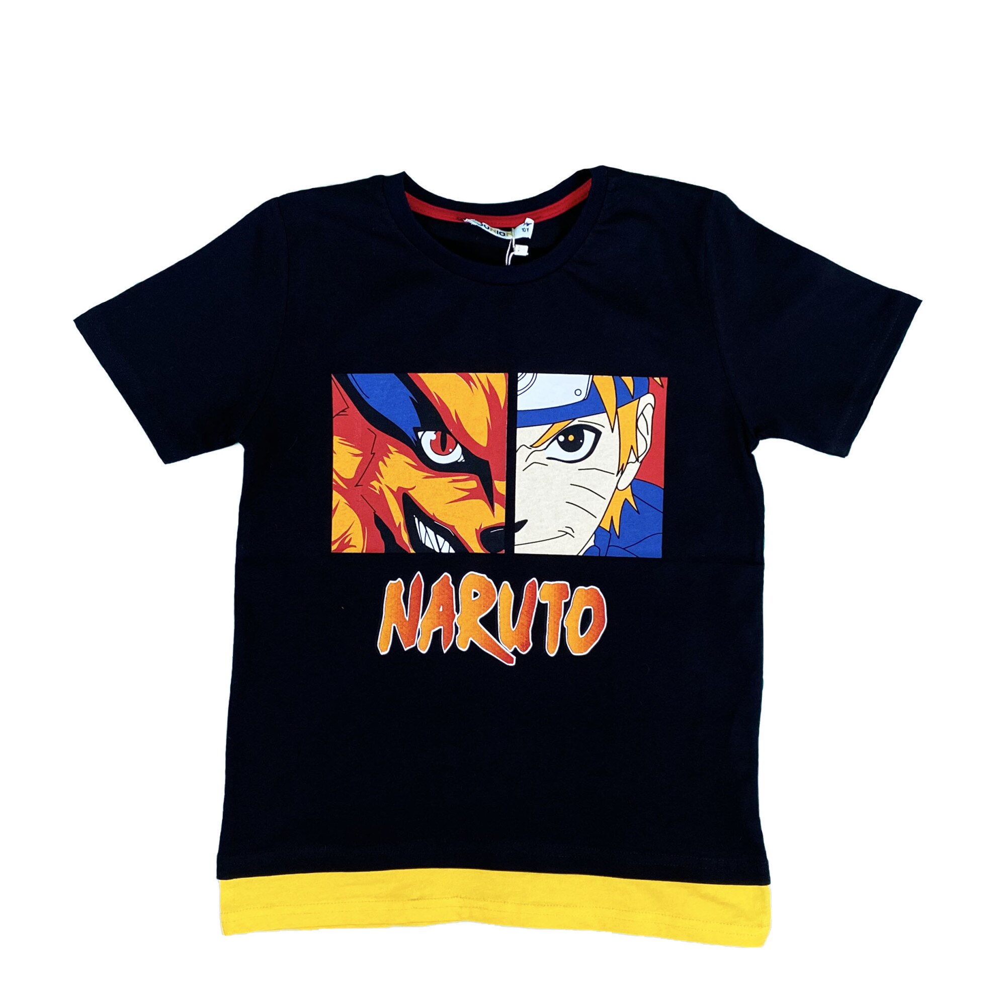 Tricou copii, culoare negru, model naruto Anim, Negru