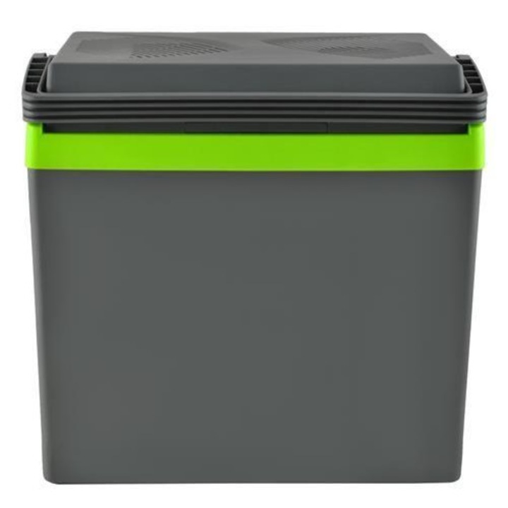 Електрическа Хладилна Чанта Mtec 7845, Функция затопляне/охлаждане, 28 l, 40-45 W, Сив / Зелен