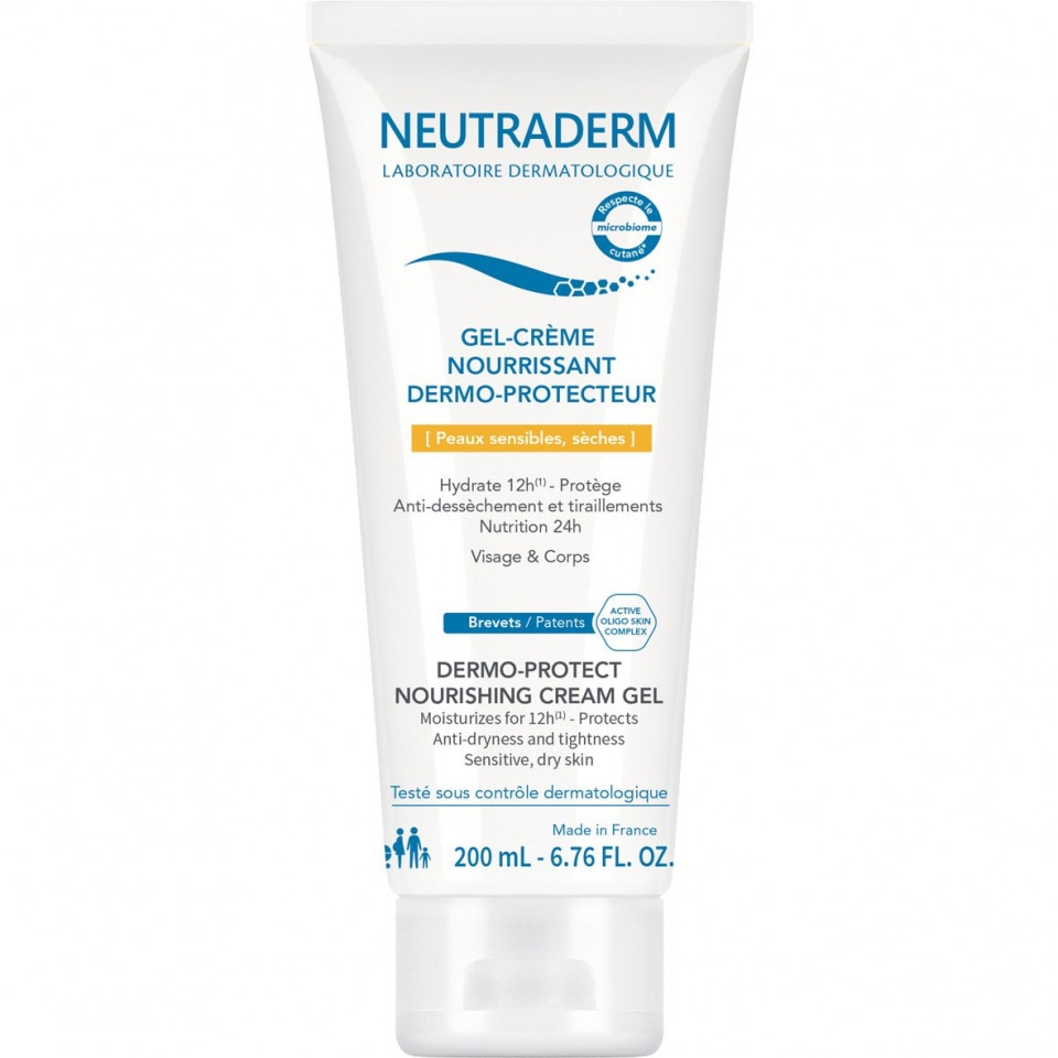 Gel crema nutritiv dermo protector, Neutraderm, 200ml