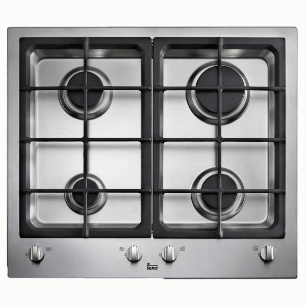 Plita Incorporabila Teka EW 60 4G AI AL, Gaz, 4 zone de gatit, 59 cm, Inox