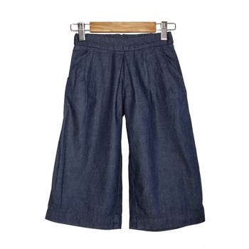 Blugi largi pentru fete, denim subtire, Chicco, 116 cm 6 ani Blugi largi pentru fete, denim subtire, Chicco, 116 cm 6 ani