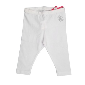 Colanti din bumbac, Chicco, alb, 62cm 6 luni Colanti din bumbac, Chicco, alb, 62cm 6 luni