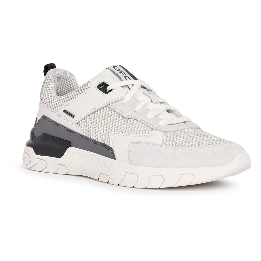 Tenisi barbati, Geox Grecale, Alb, Alb