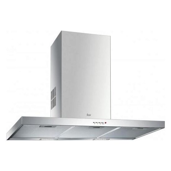 Hota decorativa Teka DSJ 650 40484830, putere absorbtie 401 mc/h, 1 motor, 90 cm, Otel