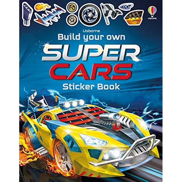 Build Your Own Supercars Sticker Book - Tudhope Simon