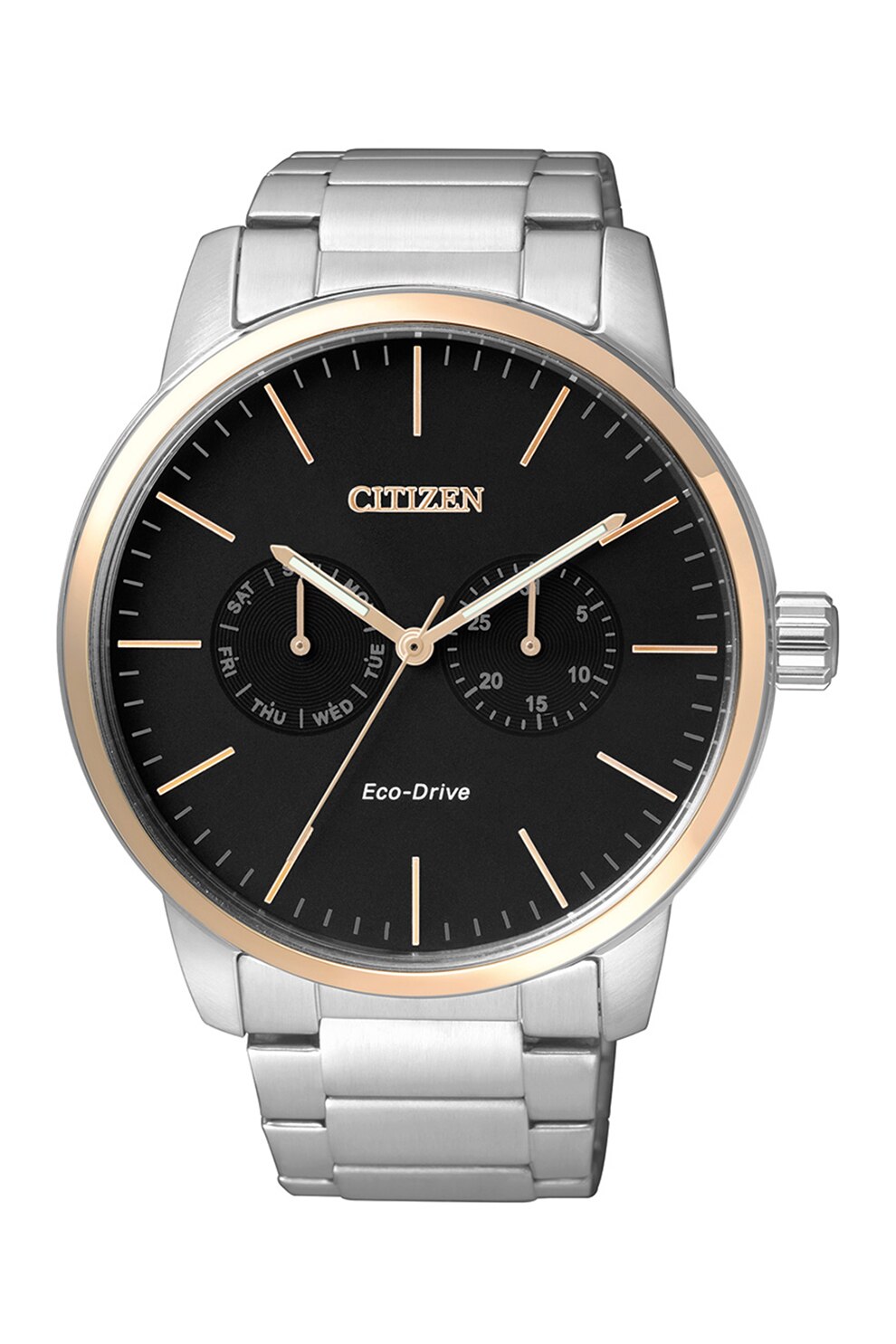 Citizen, Ceas din otel inoxidabil cu functii multiple, Argintiu