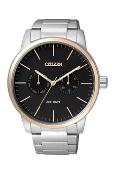 Citizen, Ceas din otel inoxidabil cu functii multiple, Argintiu Citizen, Ceas din otel inoxidabil cu functii multiple, Argintiu