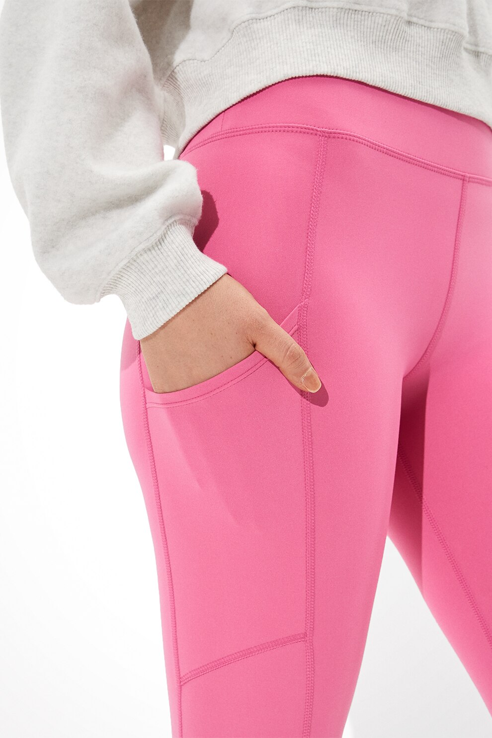 American Eagle, Colanti cu talie inalta si buzunare, Roz