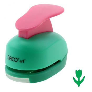 Perforator Hobby, Daco, 2.5 cm, Model lalea, PF025/3 Perforator Hobby, Daco, 2.5 cm, Model lalea, PF025/3