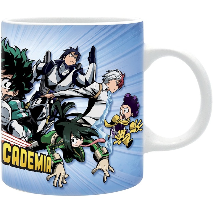 Cana - My Hero Academia - Heroes, Ceramica, 320 ml, Albastru