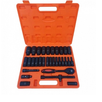 Trusa Chei Tubulare de Impact Lungi 1/2 Trusa Chei Tubulare de Impact Lungi 1/2