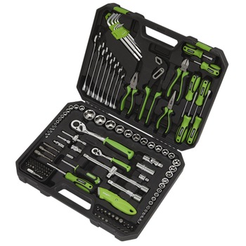 Trusa scule pentru mecanici, 1/4”si 1/2”, 135 piese, Sealey Trusa scule pentru mecanici, 1/4”si 1/2”, 135 piese, Sealey