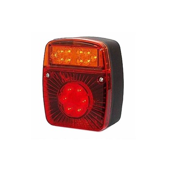 Lampa auto Polcar, pentru remorca, cu LED-uri, stanga/dreapta, 12V, fara mers inapoi si ceata, 121x101x56mm, 1 buc Lampa auto Polcar, pentru remorca, cu LED-uri, stanga/dreapta, 12V, fara mers inapoi si ceata, 121x101x56mm, 1 buc