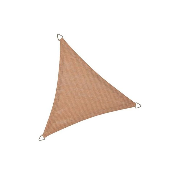 Сенник Coolaroo, UV Защита, Полиетилен с висока плътност, 3.6 x 3.6 x 3.6 м, Пясъчeн