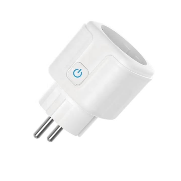Adaptor de contact WiFi, 16A, ABS, alb